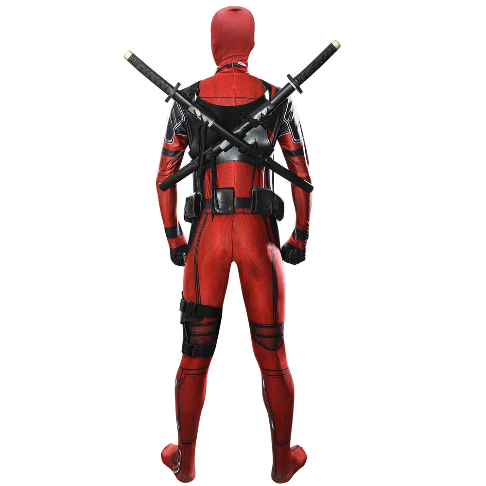 Костюм для косплея на Хэллоуин детей и взрослых костюм Дэдпула аниме аксессуары