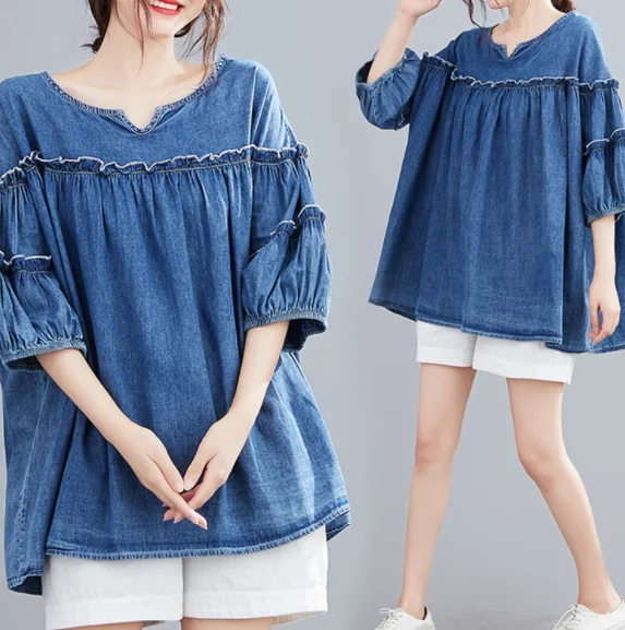 

2021 оригинальный дизайн, летние новые джинсы, футболки, художественная Ретро модель.