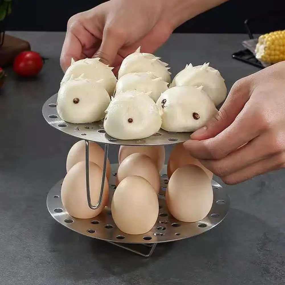 

Fryer Rack Corrosion-Resistant Safe Stainless Steel Foldable Steaming Rack for Kitchen