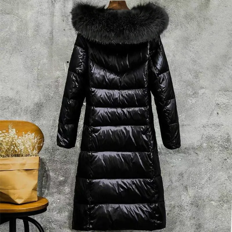 

JCHB 2021 Women's Down Jacket Long Female Jacket Winter Women Coats Warm Thick Parkas Plus Size Clothes 6xl Mujeres Abrigos Pph1