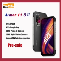 ulefone armor 11 5g rugged mobile phone ip68 waterproof smartphone android 10 8gb256gb cellphone 20mp ir night vision 5200mah