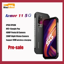 Ulefone – Smartphone Armor 11, téléphone portable robuste 5G, étanchéité IP68, Android 10, 8 go + 256 go, Vision nocturne IR 20mp, 5200mAh  (2)