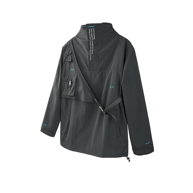 VIISHOW уличная одежда мужские куртки Брендовые с буквенным принтом Chaqueta Hombre