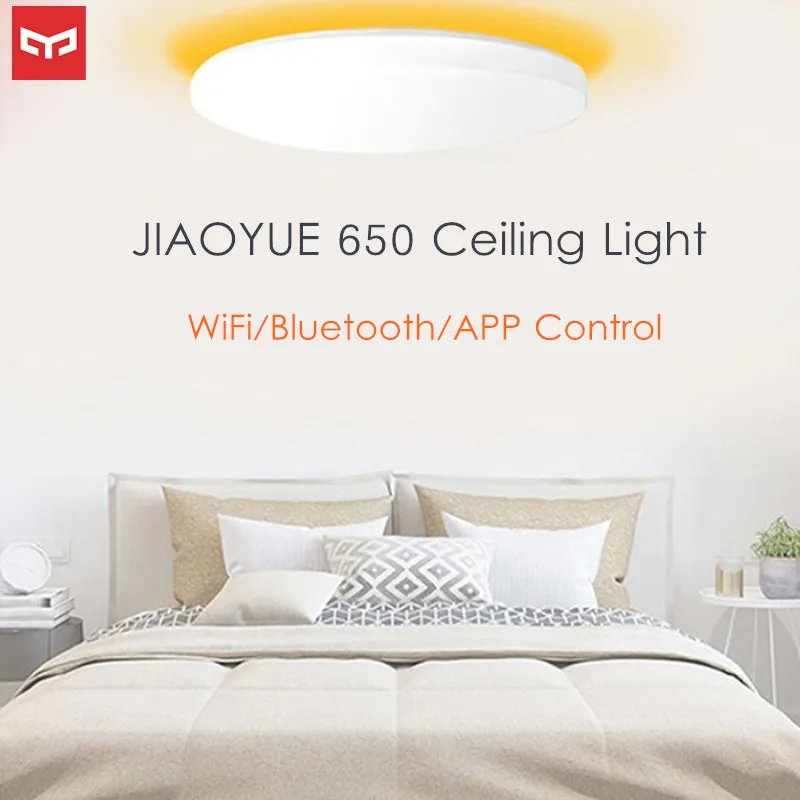 Yeelight JIAOYUE 650 умный светодиодный потолочный светильник WiFi Bluetooth управление Mijia APP