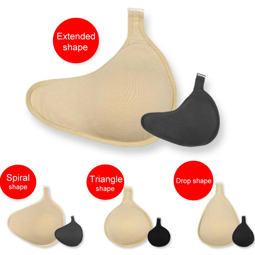 Поддельные формы для груди губка легкая сборка Силиконовая накладка