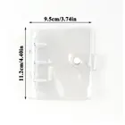 Милый красивый комплект фотоальбом обложка органайзер для фотографий 3-дюймовый Тетрадь крышка записная книжка С ПЕРЕПЛЕТОМ с листьев в виде ракушки Мини карманный фотоальбом