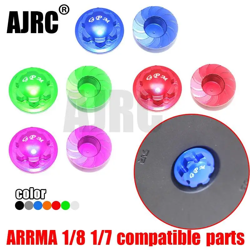 

ARRMA 1/8 1/7 RC car KRATON SENTON TYPHON TALION OUTCAST internal knurled anti-loose tire nut AR310449