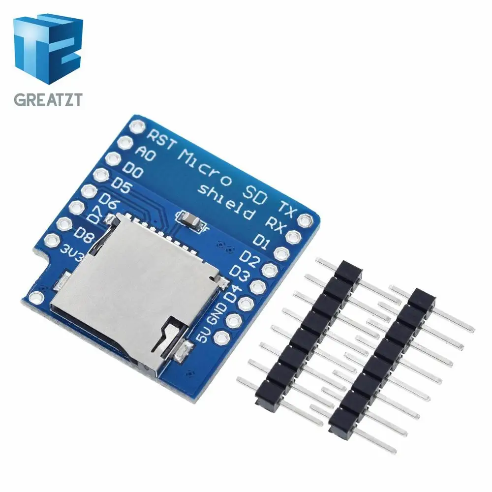 Micro SD щит для wemos D1 мини модуль TF
