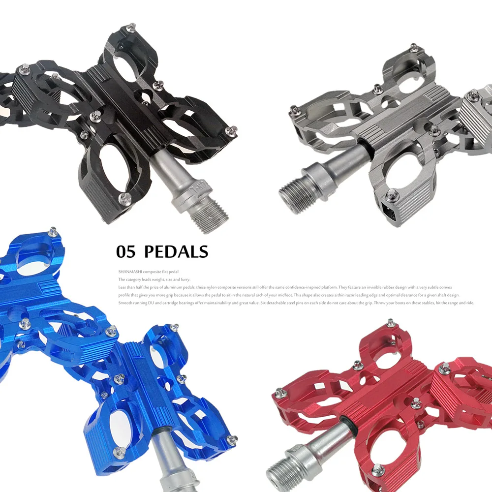

Anti-slip Bike Pedals Multicolor Wear-resistant And Scratch-resistant Bicycle Pedals Lightweight Bearing Bicycle Accessories