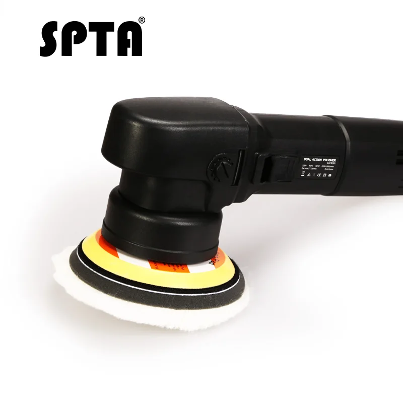 SPTA " 7" скошенный край полировальный диск из микрофибры быстрая отделка колодки авто воск полировка колодки для DA/RO автомобиля полировщик