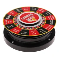 electric turntable roulette drinking game spinning wheel for bar ktv party wedding table decoration