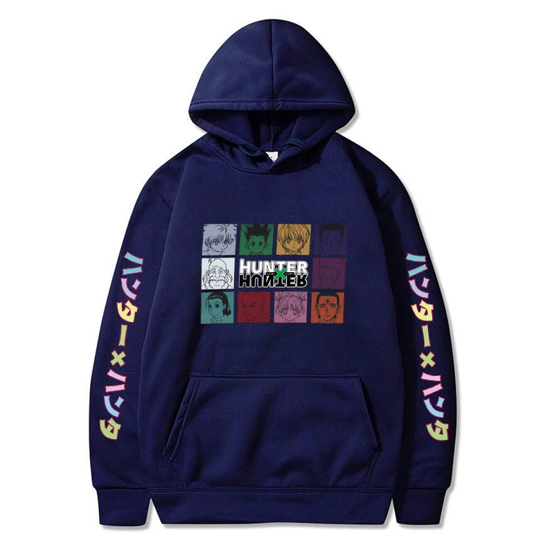 

Hunter x Hunter Hoodies Men Sweatshirt Tracksuit Oversized Hoodie Print Fashion Casual Sweatshirt XXS-4XL Large size clothes