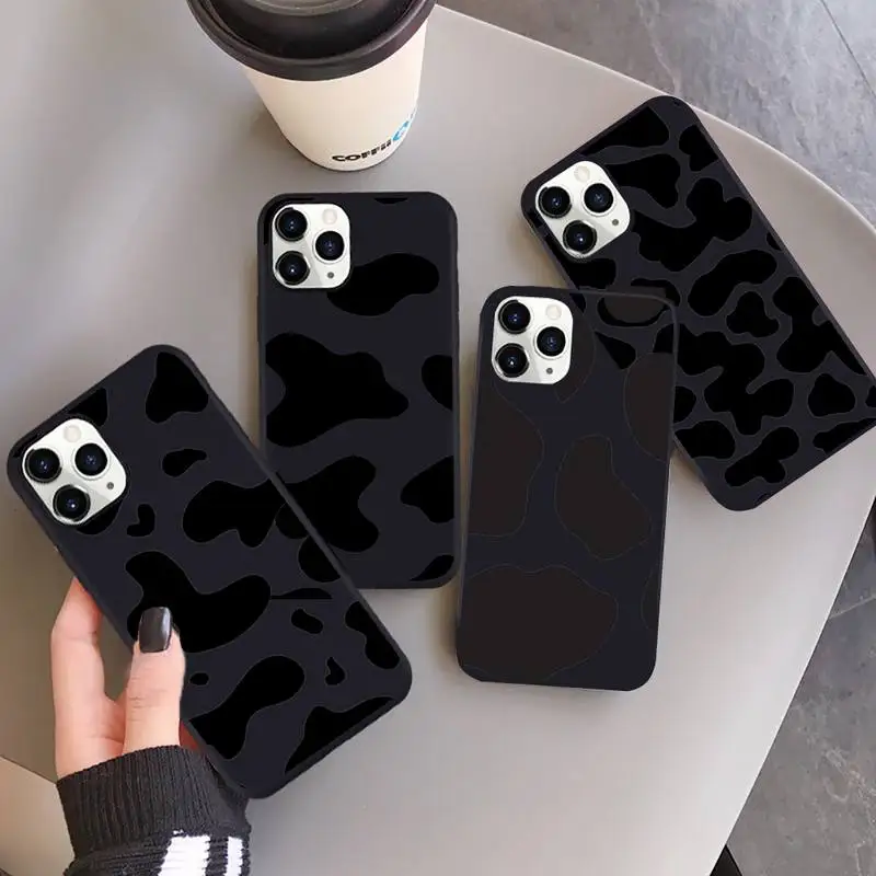 

cow Phone Case for iPhone 13 12 11 mini pro XS MAX 8 7 6 6S Plus X SE 2020 XR