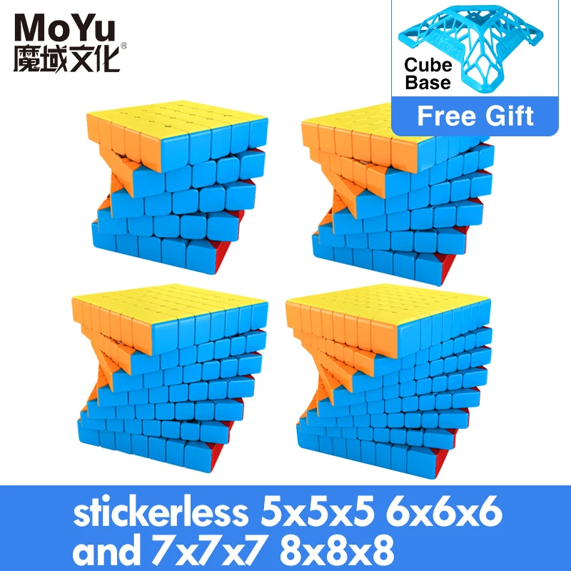 MOYU Магический куб скорость 7x7 9x9 8x8 профессиональный Weilong Wr M Meilong GTS 3m комплект 6x6