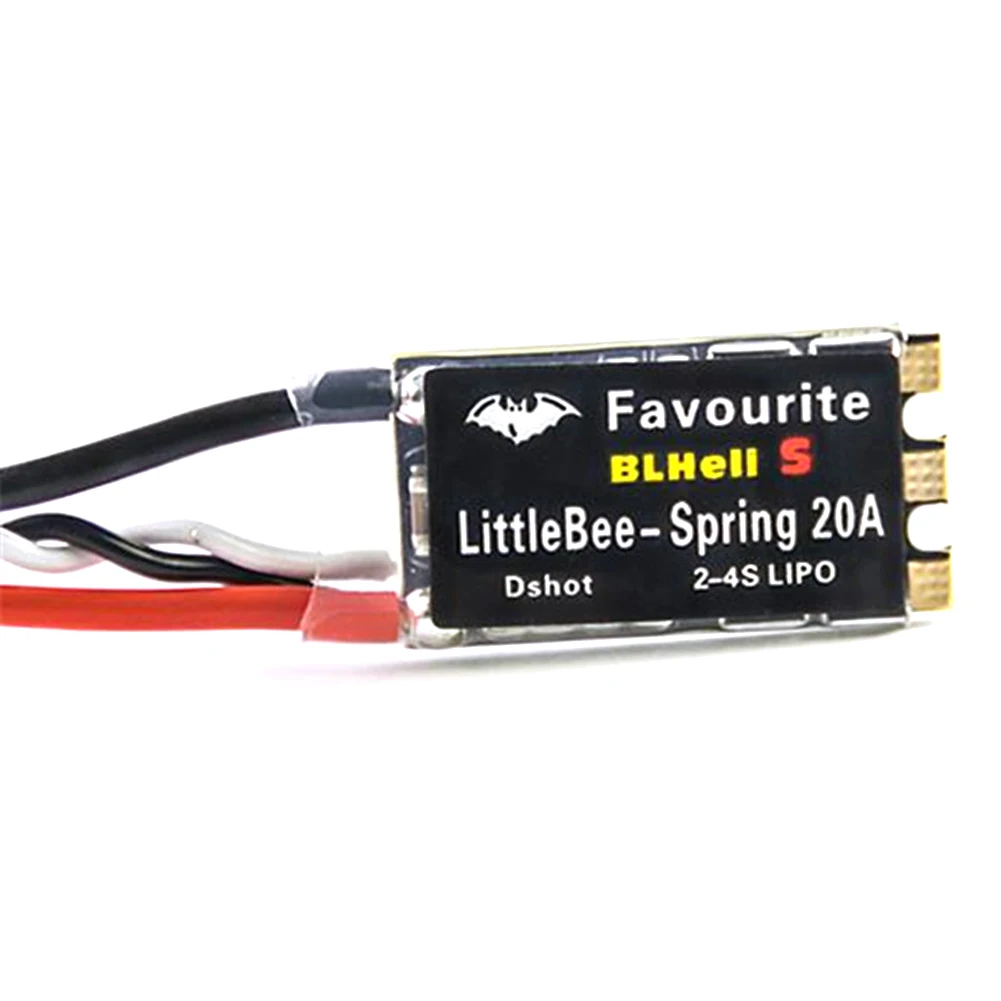 

4PCS brushless ESC FVT LittleBee 30A-S 30A-S ESC BLHeli_S OPTO 2-6S supports Mulitshot Oneshot42 OneShot125