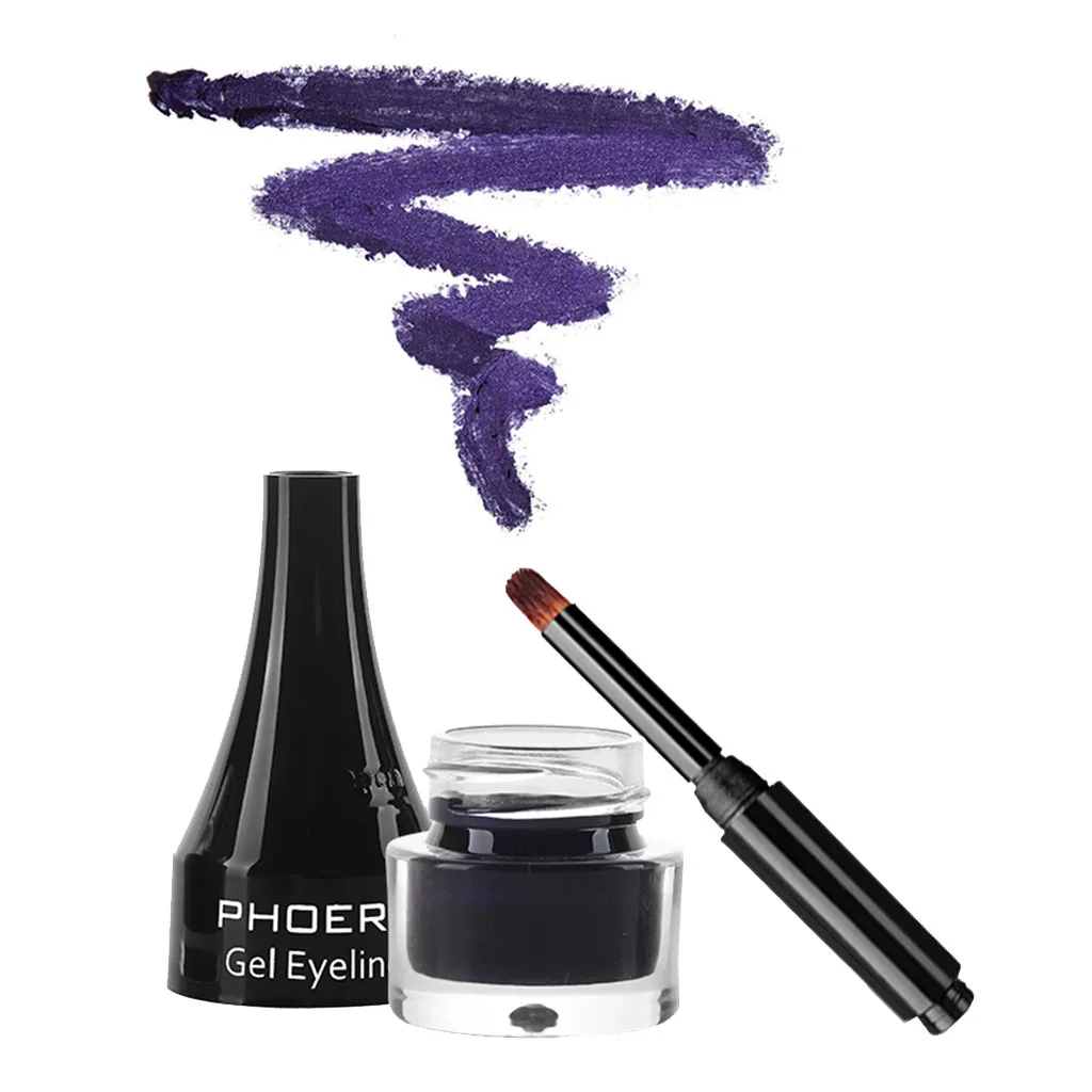 

Black And Brown Lasting Waterproof Cushion Eyeliner Cream Durable Water Quick-drying Waterproof Anti-sweat No Blooming Eyeliner