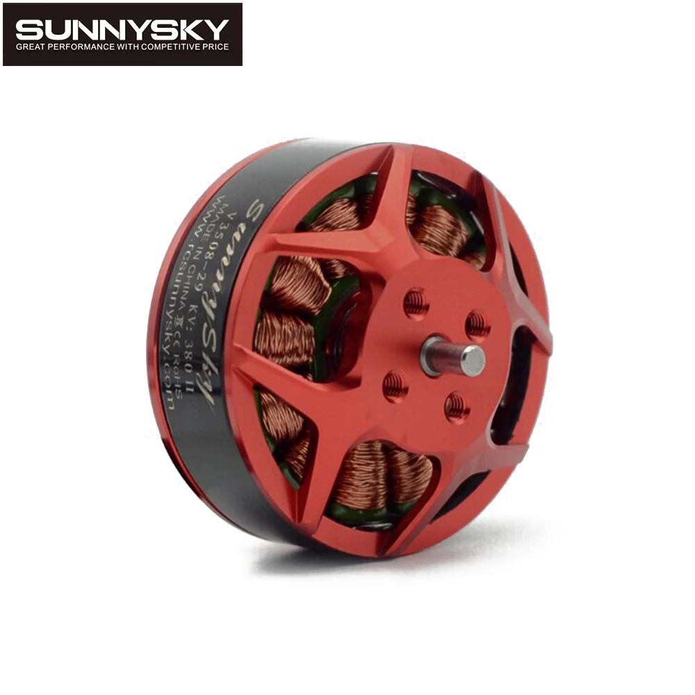 1 шт. Sunnysky V3508 380KV/580KV/700KV 4S-6S бесщеточный двигатель для радиоуправляемого
