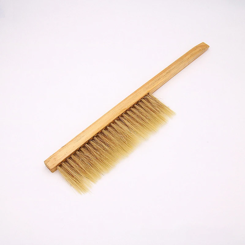 

Beekeeping Tools Wood Wasp Sweep Brush Two Rows Of Horse Tail Hair New Bee Brush Beekeeping Equipment