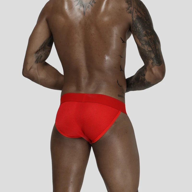 ORLVS Brand sexy gay briefs men bikini male underwear slip hombre calzoncillos kinckers for addicted |