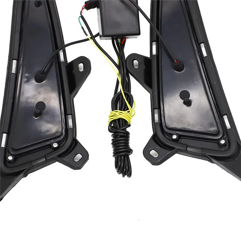 

For Toyota C-HR 2016 2017 2018 2019 CHR LED Daytime Running Light Lamp Car Turn Signal Bumper Lamps LED DRL Day Time Lights