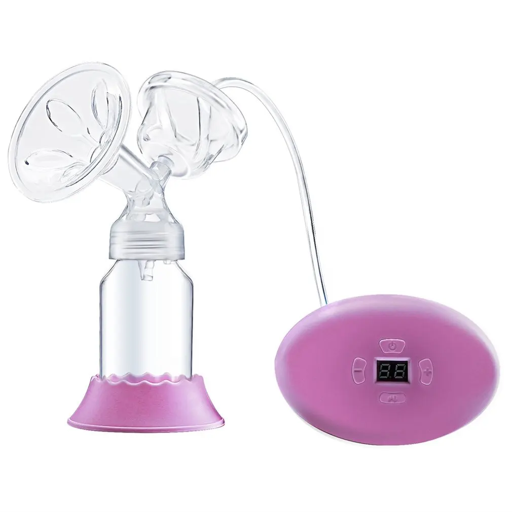 

Mom Automatic BPA Free Breast Pump with Milk Bottle USB Powerful Nipple Suction Breast Electric Easy Clean Breast Pump JP Plug