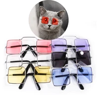 square dog cat pet glasses for pet products eye wear pet sunglasses photos props accessories pet supplies cat glasses kitty toy
