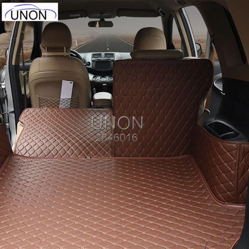 Для Toyota Rav4 2009 2011 2012 2013 БАГАЖНИК Грузовой коврик Водонепроницаемый Коврики для