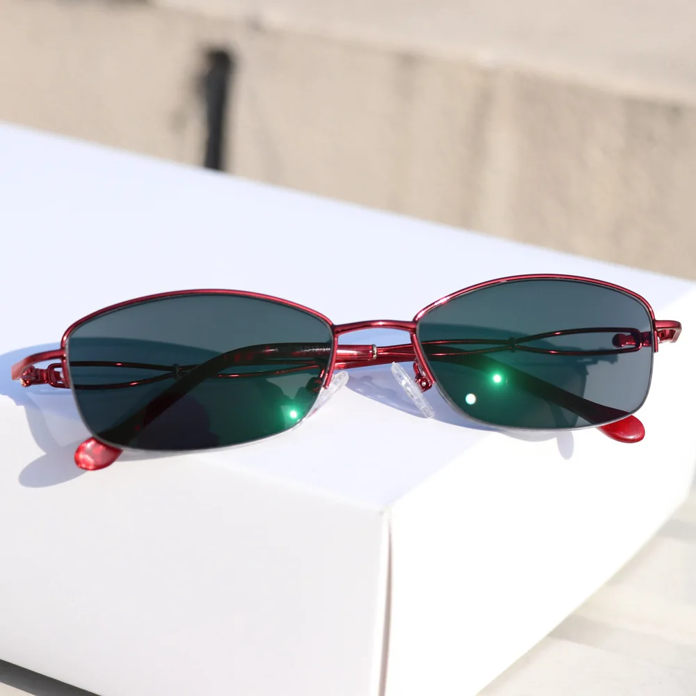 Очки для чтения с полуободковой оправой мужчин и женщин оптические аксессуары