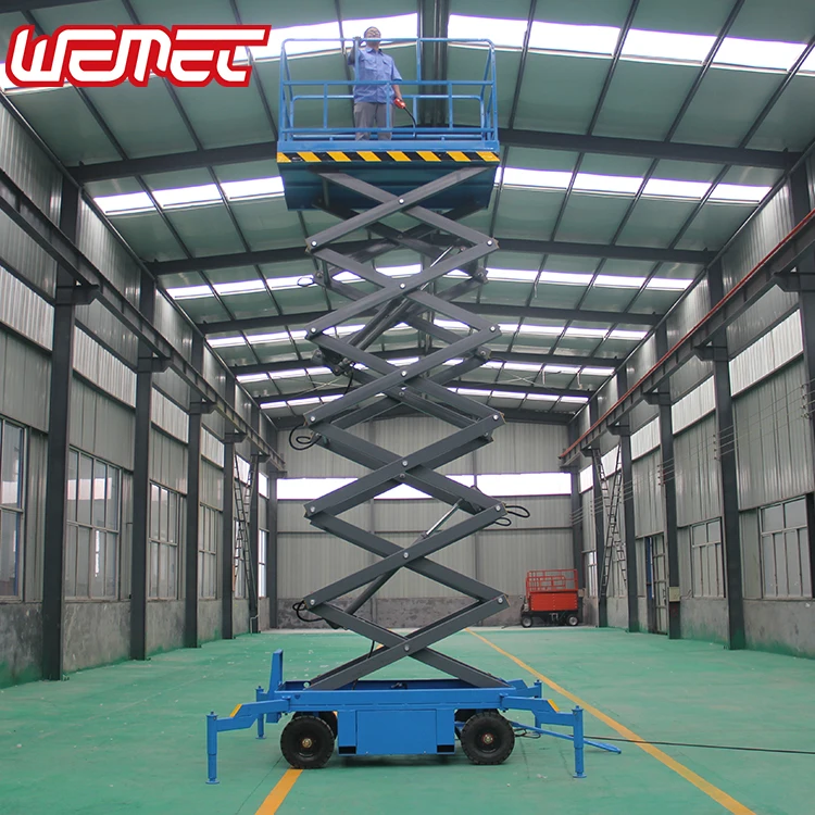 Передвижная платформа для подъема Ножничного типа воздушных работ Лифт на