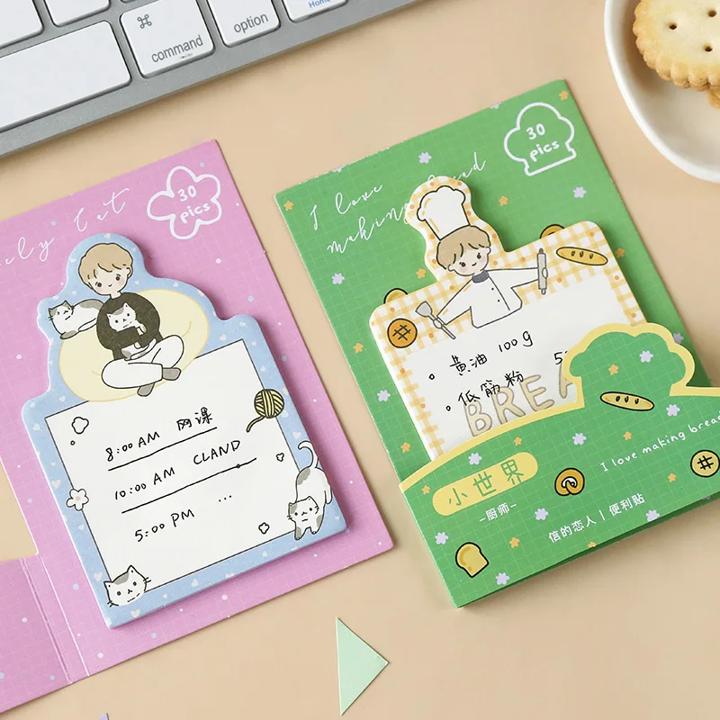 Блокноты для записей Стикеры заметок милые маленькие блокноты из сериала World