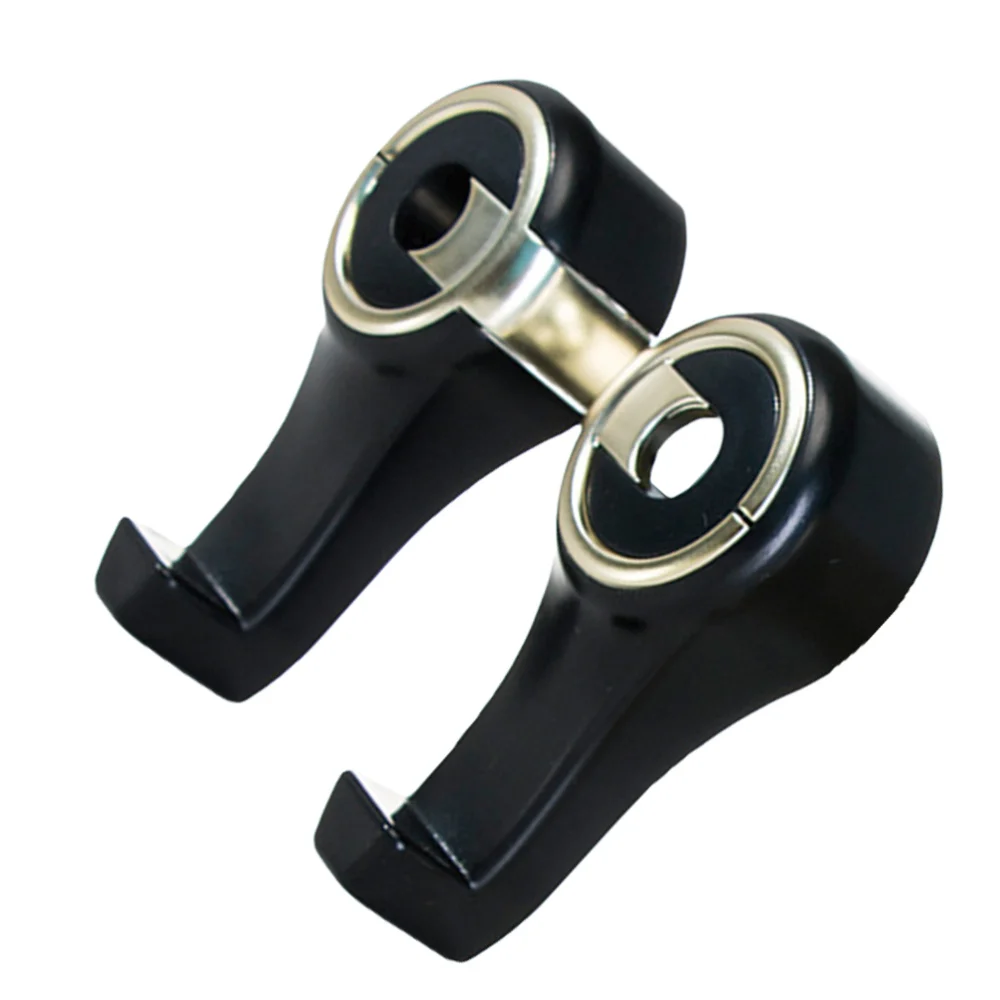 

One Pair Creative Adjustable Car Seat Back Headrest Hooks Hanger Storage Organizer Holder (Beige)