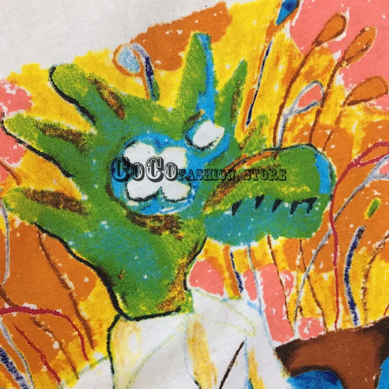 

Luxury Designer high end 2021 Women fashion clothes top Cartoon printing T-shirt short sleeve shirts for woman graphic t shirts