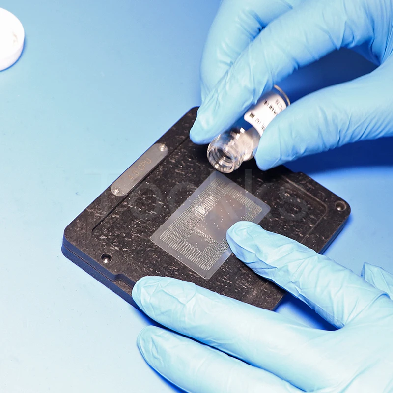 Полный набор для реболлинга MacBook Magnetic BGA трафареты посадки олова ЦП GPU PCH SMC RAM флэш