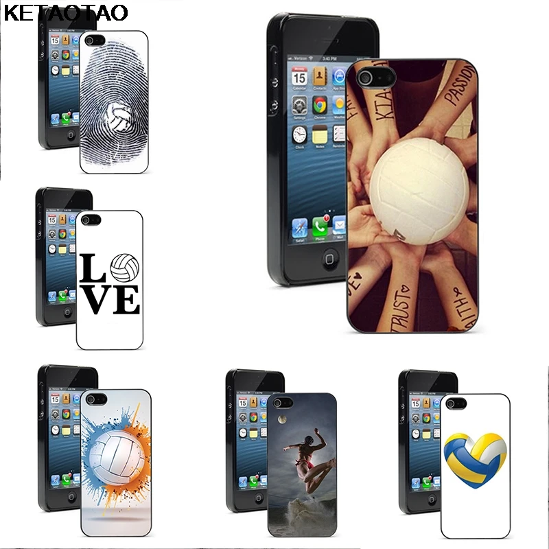 KETAOTAO МИР люблю волейбол девушки спорт для samsung galaxy S4 S5 S6 S7 S8 S9 S10 edge Note чехол Мягкий