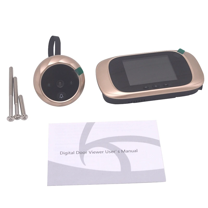 2 8 дюймов Lcd цветной цифровой дверной звонок Sn электронный видео ночного видения