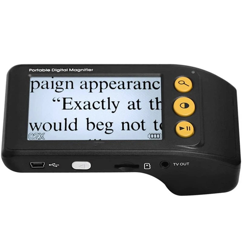 

3.5 Inch LCD Display Low Vision Video nifier Electronic Reading Aid, Digital Handheld Portable Video nifier