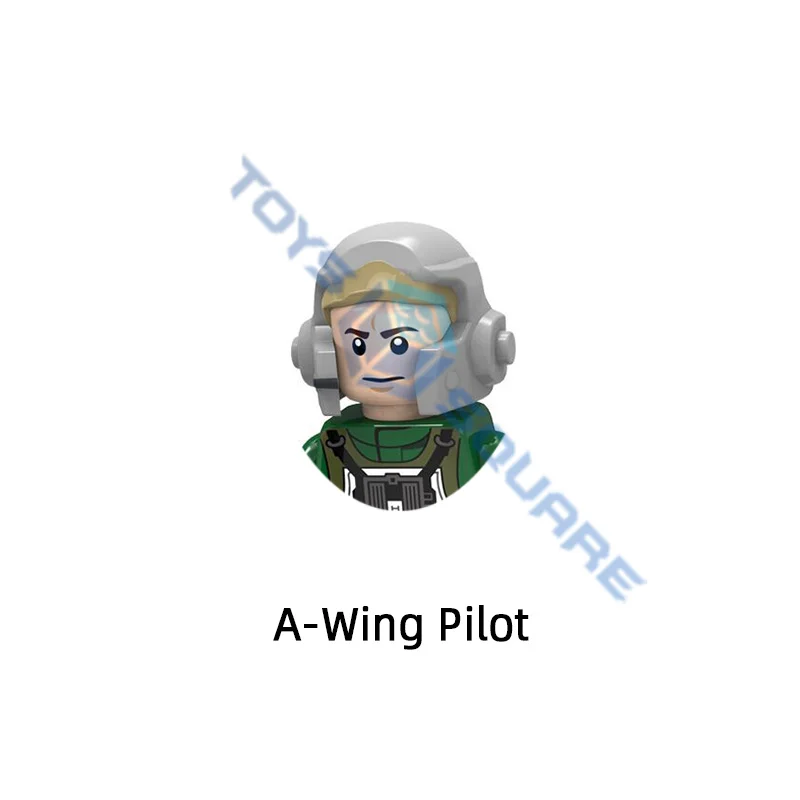 Конструктор игрушечный Kessel робот Рей повстанцы пилот Макс ребо Хан Соло Энакин