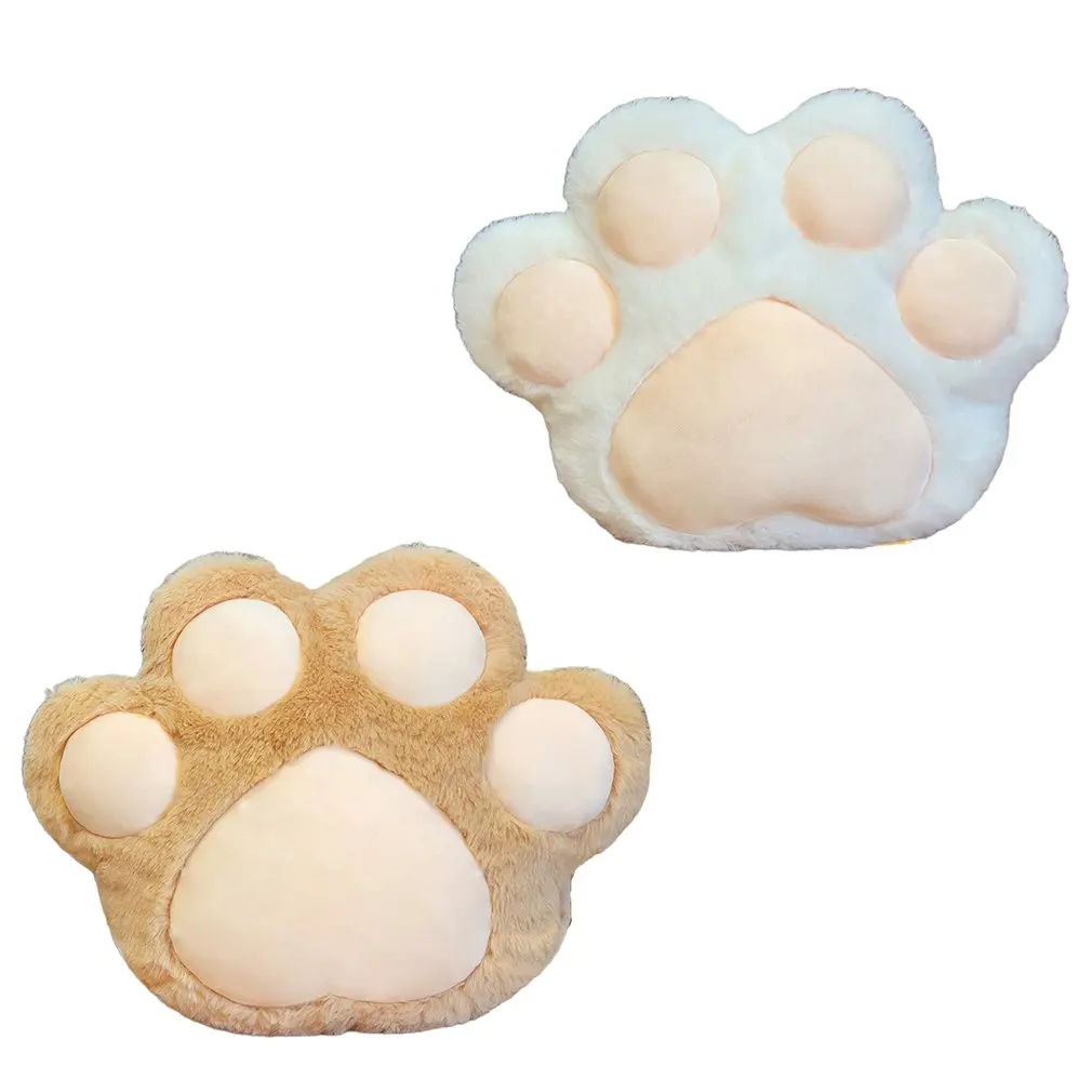 

Cat's Paw Warm Hand Pillow Sleeping Pillow Indoor Animal Seat Cushion Home Chair Decoration Easy To Clean