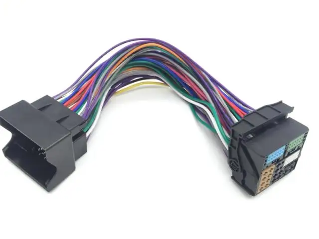 Обновленный Удлинительный кабель Quadlock 52 pin для MIB радиостанций A4 A6 A5 A7 A8 Q5 Q7