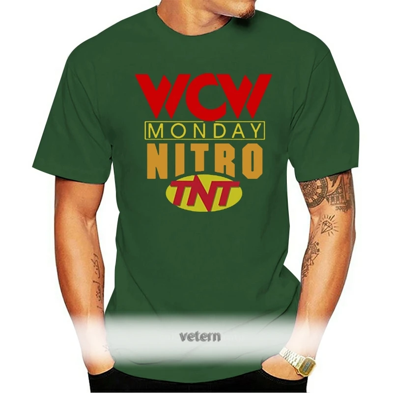 

Men T Shirt Classic NWO Monday Tnt Nitro Mans Funny t-shirt Novelty Tshirt Women