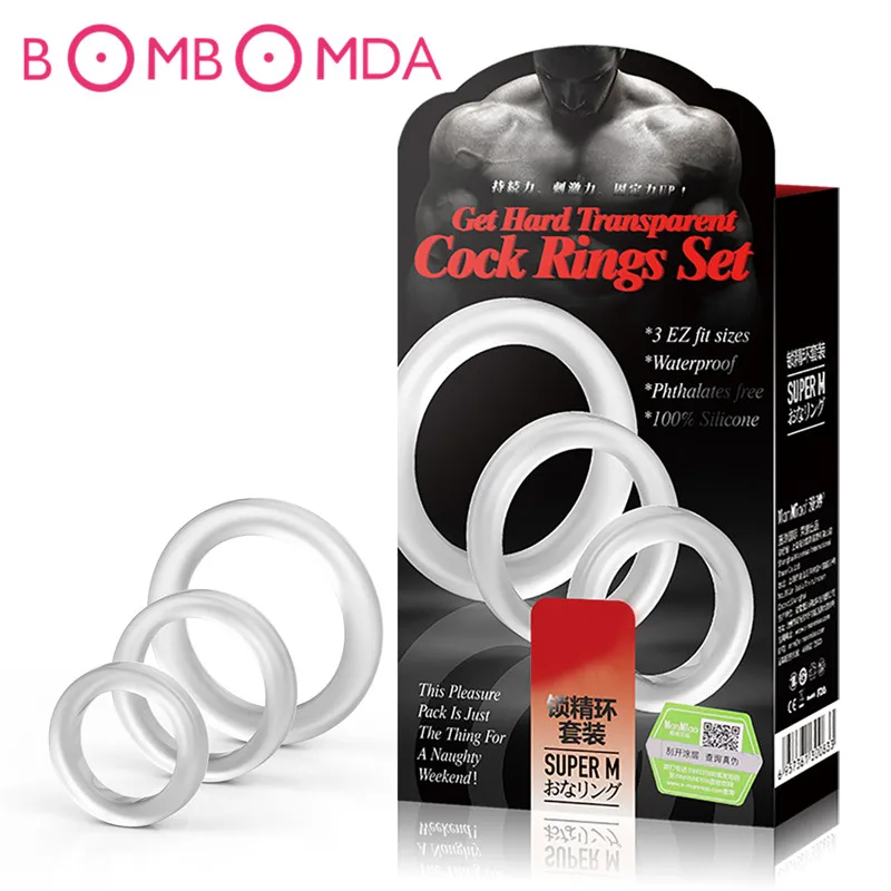 3 шт. мужские кольца на пенис для задержки эякуляции|Эрекционные кольца| |