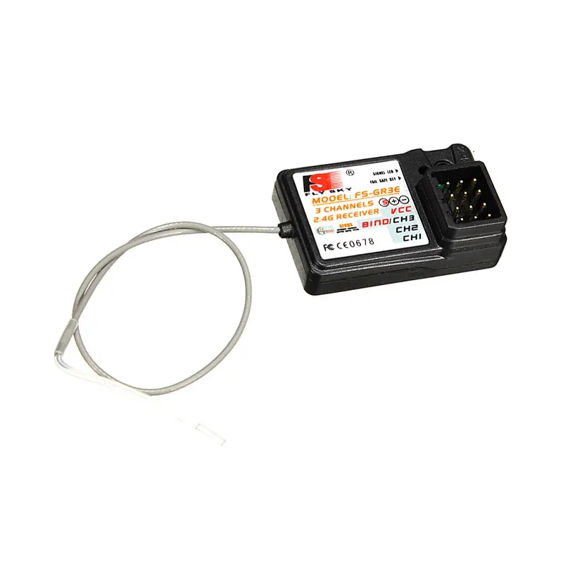 Приемник Flysky FS GR3E 3CH для передатчика GT2/GT2B/GT3/GT3B/GT3C/T6/CT6B/GR3E/TH9X|Детали и аксессуары| |