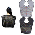 Окрашивание Волос нагрудник Профессиональный Салон Парикмахерская резка воротник водонепроницаемый ПВХ окрашивание волос накидка