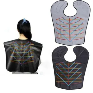 Окрашивание Волос нагрудник Профессиональный Салон Парикмахерская резка воротник водонепроницаемый ПВХ окрашивание волос накидка