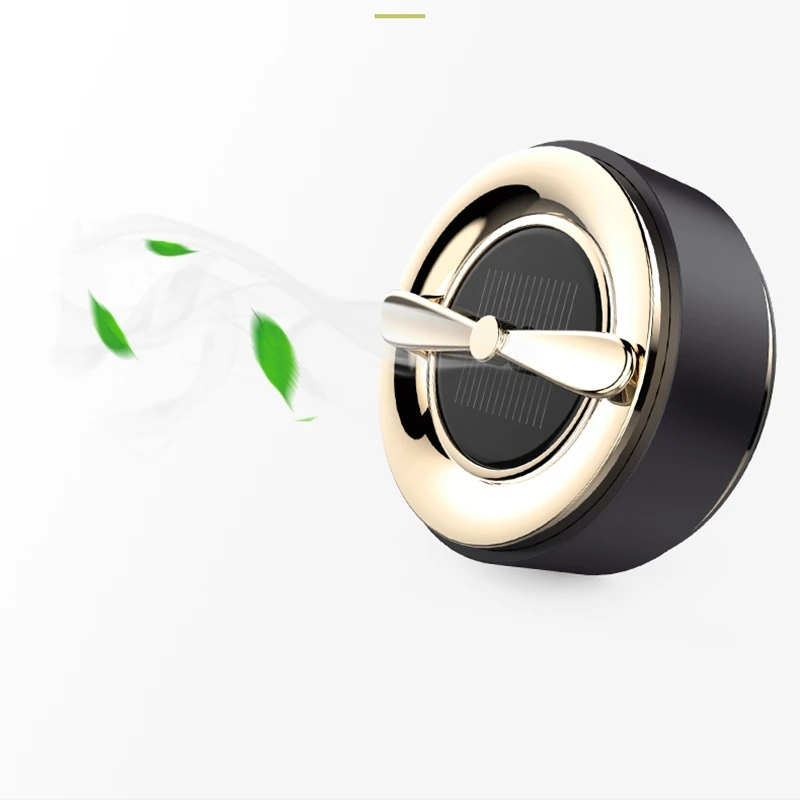 Металлический освежитель воздуха на солнечной батарее для автомобиля арома