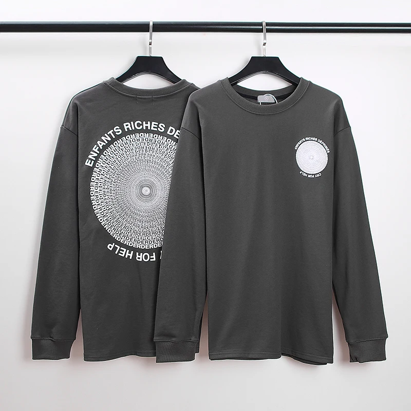 

Свитшот мужской/женский, винтажный свитер в стиле хип-хоп, варенный Do Old, высококачественный хлопковый пуловер с круглым вырезом и логотипом...