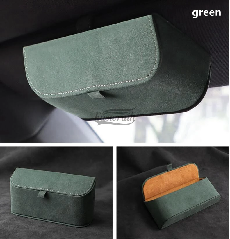 

Car Glass Glasses Box Sunglasses Holder Case For Subaru XV Forester WRX Impreza STI Legacy Outback BRZ Accessories