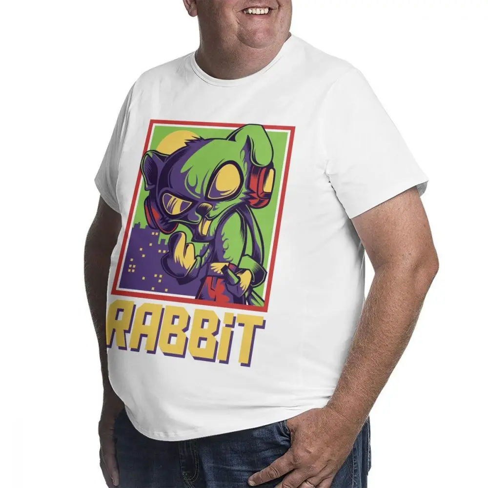 Футболка мужская хлопковая с круглым вырезом в стиле граффити