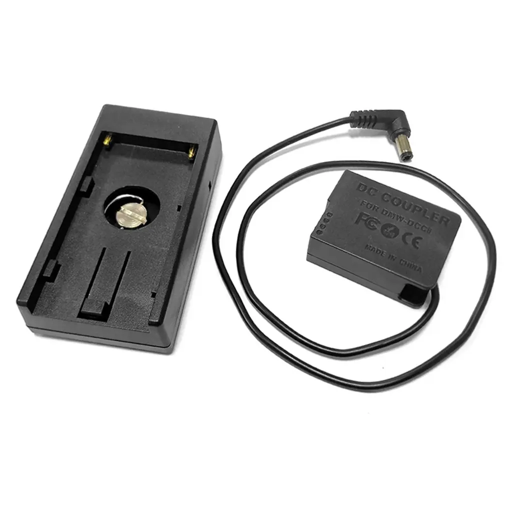 NP F970 F750 F550 блок питания плита батарея держатель пластина с DCC8 муляж для Panasonic Lumix