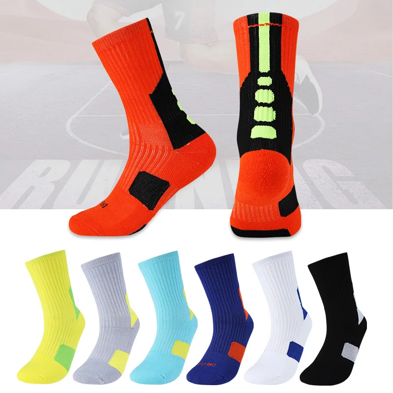 Профессиональные спортивные носки для баскетбола Бег удобные дышащие thicknon без